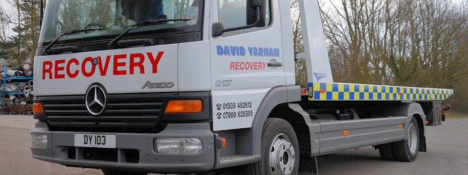 David Yarham 1 New Recovery Lorry